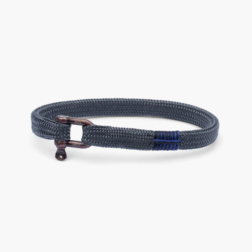 Bracelet Vicious Vik - Slate Gray | Bronze