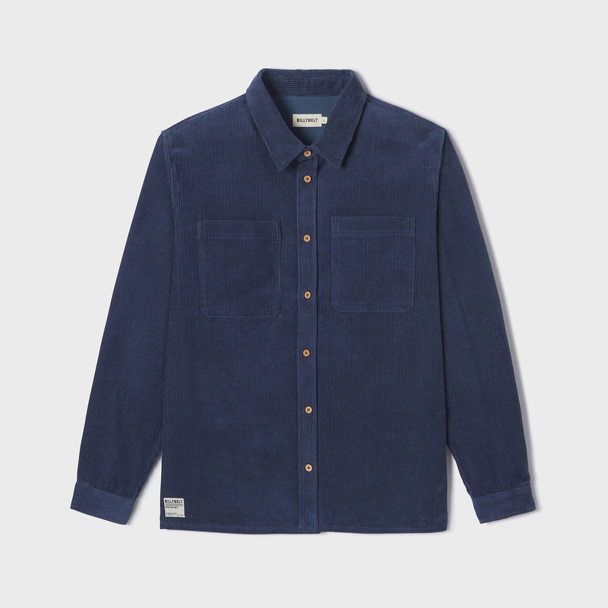 SV02- Surchemise en velours - Bleu
