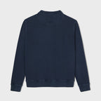 Sweat à col zippé - Marine - Homme