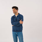 Sweat à col zippé - Marine - Homme