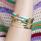 Bracelet Lily - Blanc sable