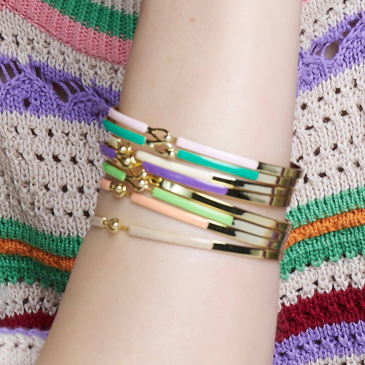 Bracelet Lily - Blanc sable