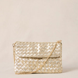 Sac Sam Tressé - Doré