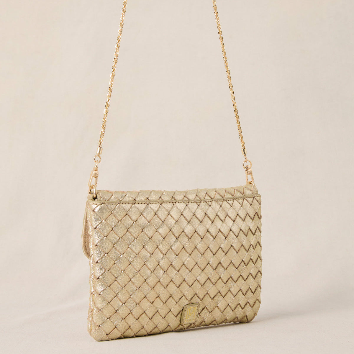 Sac Sam Tressé - Doré