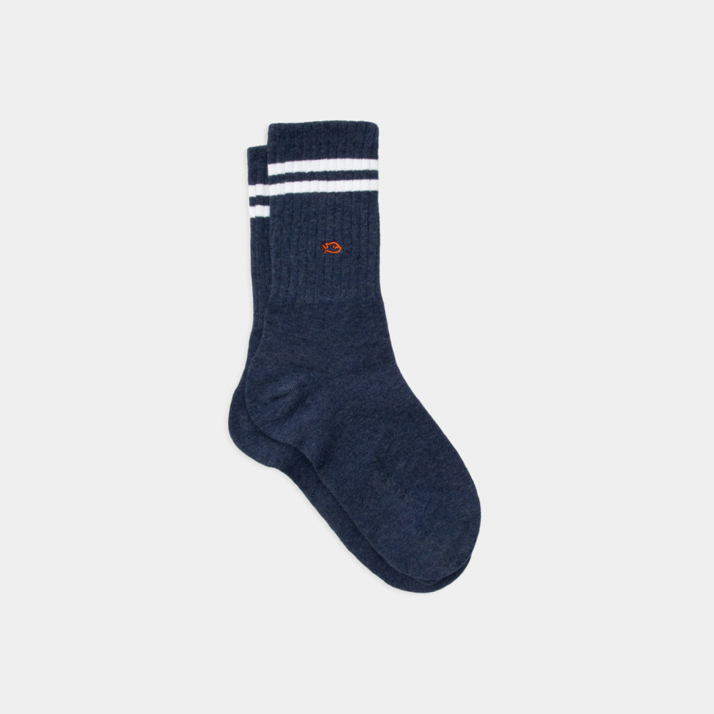 TE01 Chaussette La Rétro - Bleu - Homme