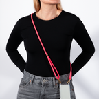 Tessa POP - Rose Fluo - Cordon pour téléphone