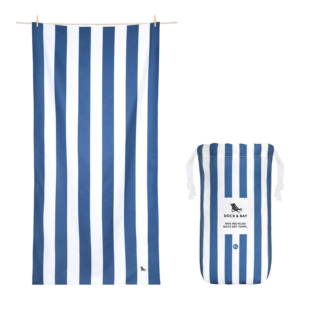 Quick Dry Towels - Whitsunday Blue
