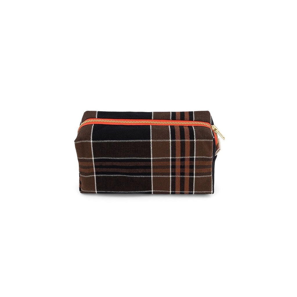 Trousse de Toilette - Desi - Black Tartan
