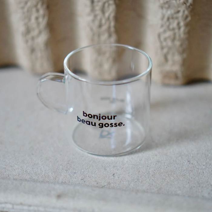 Bonjour Beau Gosse - tasse à expresso