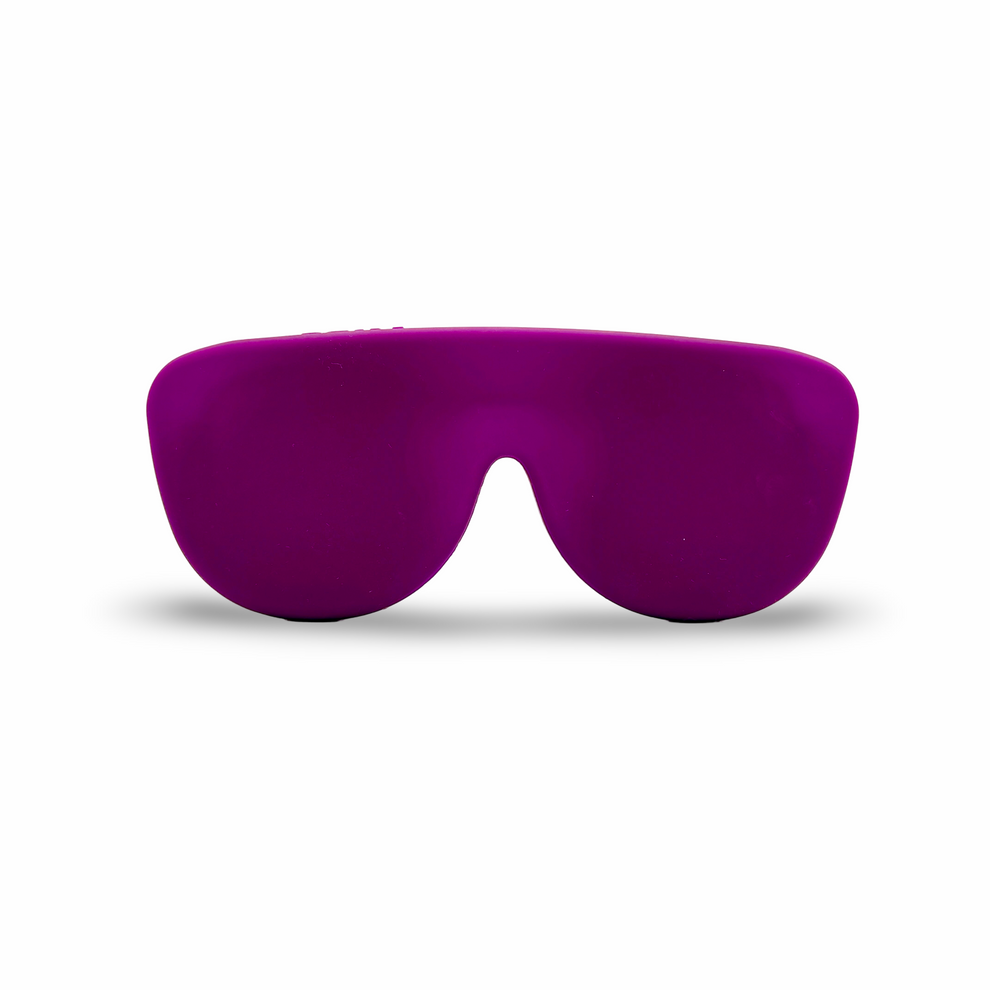 Etui à lunettes - Aubergine