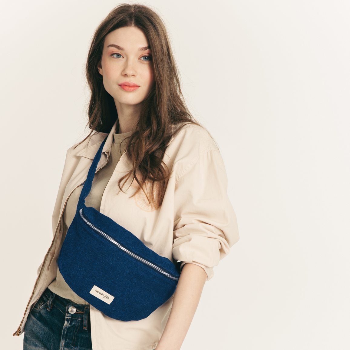 Custine - Denim Brut - Banane en coton