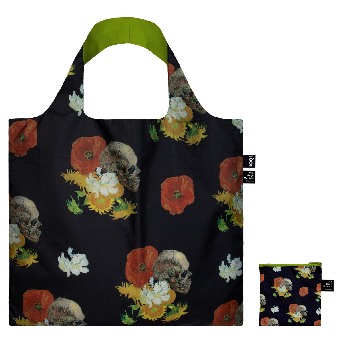 Sac recyclé Vincent Van Gogh - Skull