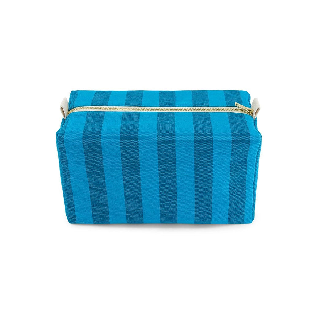 Trousse de Toilette - Vic Rayures Tahitian Turquoise