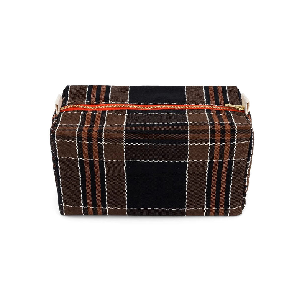 Trousse de Toilette - Vic - Black Tartan