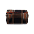 Trousse de Toilette - Vic - Black Tartan