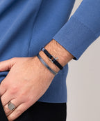 Bracelet Vicious Vik - Navy | Silver