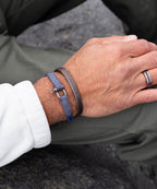 Bracelet Vicious Vik - Slate Gray | Bronze