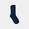 WO01 - Chaussette en laine  Marine - Homme