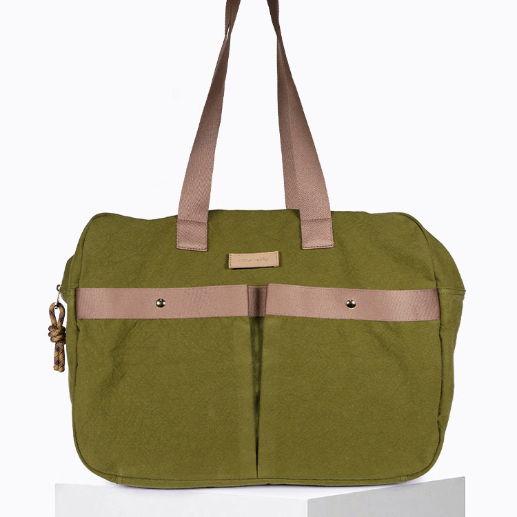 Sac Week end Bag - Kaki Mocha