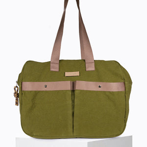 Sac Week end Bag - Kaki Mocha