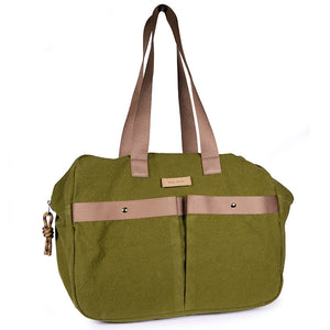 Sac Week end Bag - Kaki Mocha