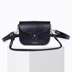 Sac West - Calf Leather - Python Noir