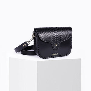 Sac West - Calf Leather - Python Noir