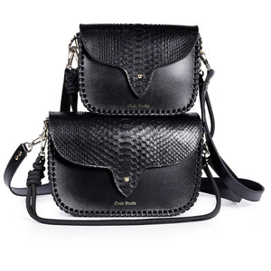 Sac West - Calf Leather - Python Noir