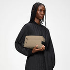 Wash Bag Zip - Beige