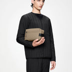 Wash Bag Zip - Beige