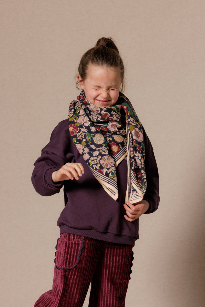 Grand Foulard Apaches Latika - Septembre - Taffeta