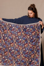 Grand Foulard Apaches Latika - Septembre - Indigo