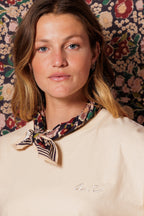 Petit Foulard Apaches Manika - Septembre - Taffeta