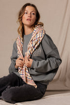 Grand Foulard Apaches Latika - Cahier - Macadamia