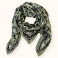 Dupatta - Daisy Météorite -  Foulard Apaches en voile de coton
