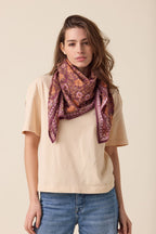 Latika - Coeur - Truffe - Grand Foulard Apaches