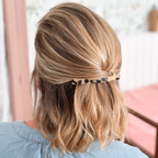 Barrette longue écaille