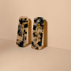 Lot de 2 barrettes écailles