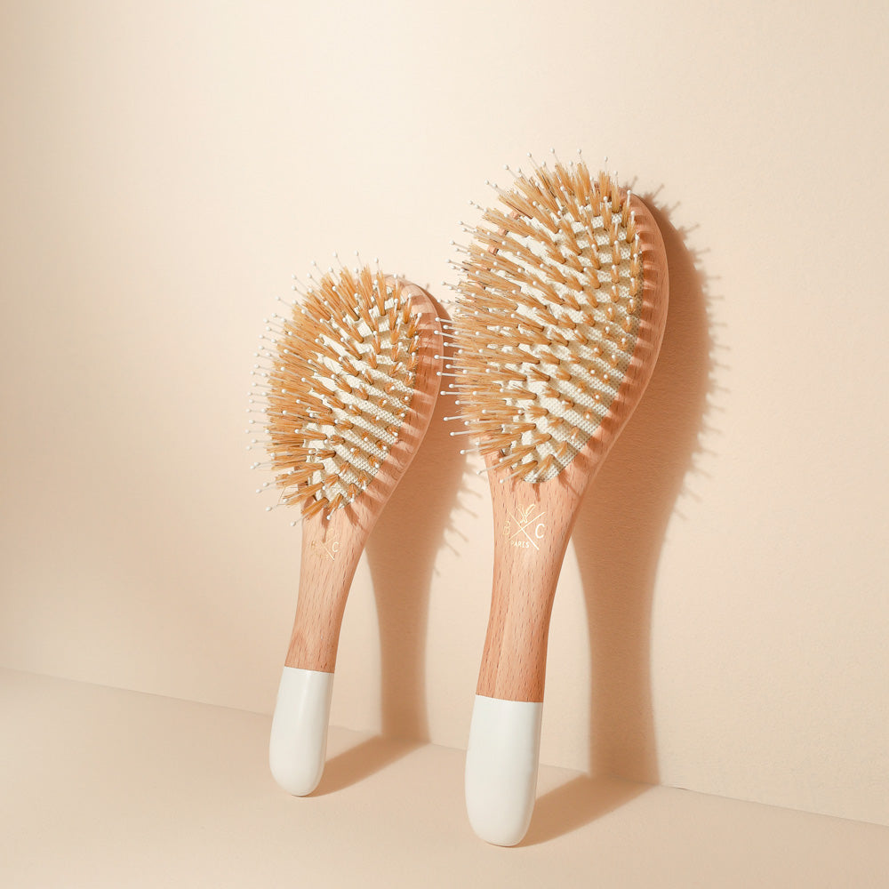 Brosse démêlage et brillance
