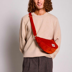 Sac Andrea - Velours Brique