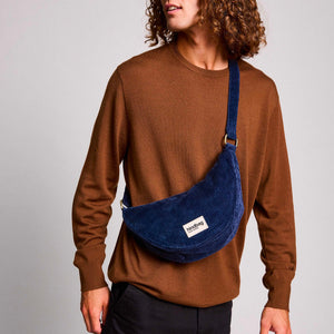 Sac Andrea - Velours Marine
