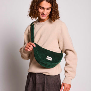 Sac Andrea - Velours Sapin