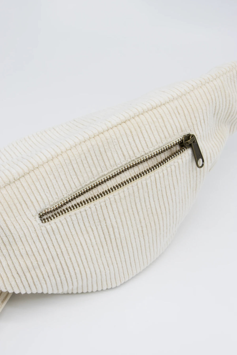 Sac banane Sasha - Velours Beige