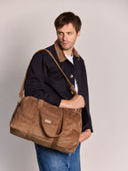 Sac à langer Basile velours Macchiato
