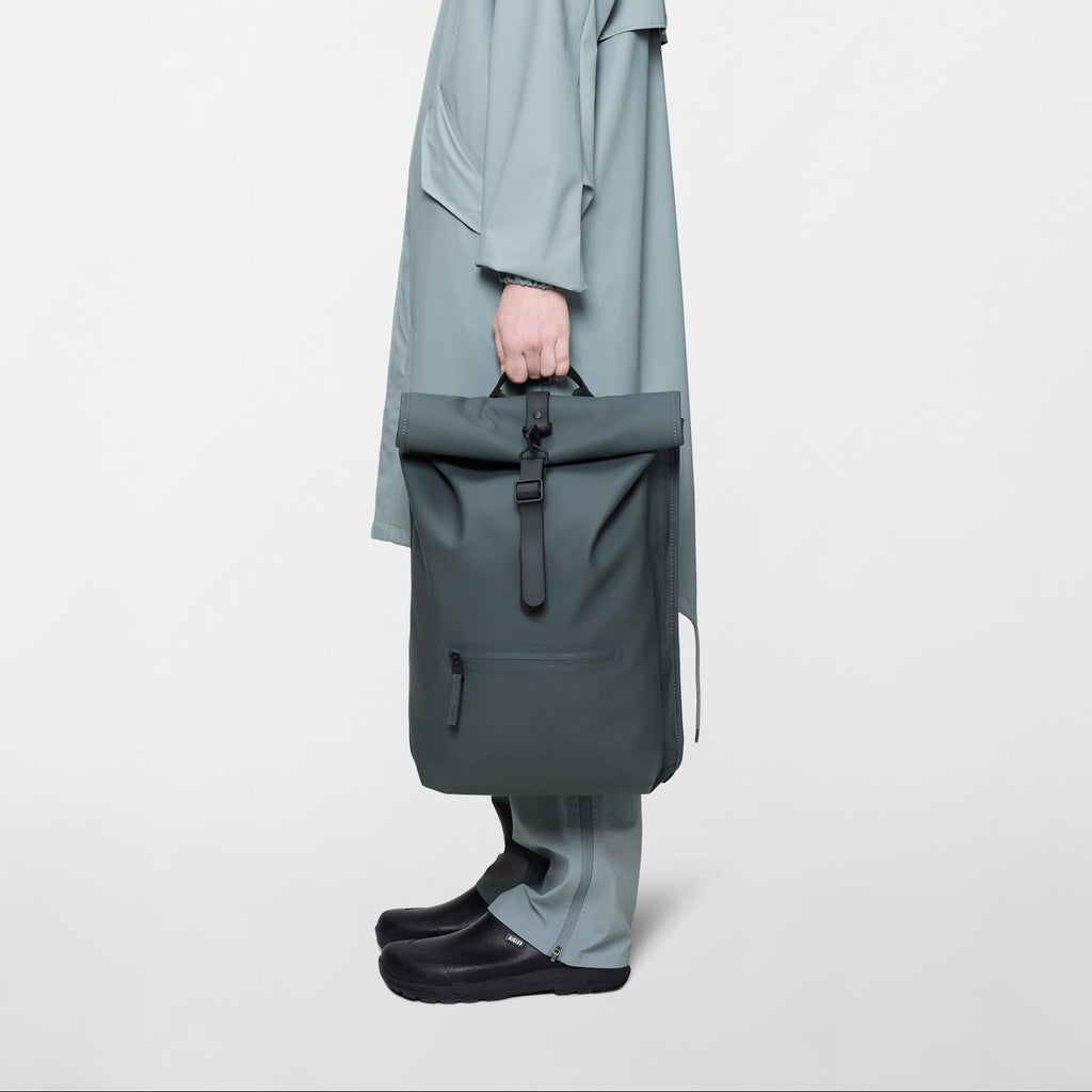 Rolltop Rucksack - Dark Green