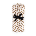 Grand Foulard Bianca - Leopard Greige