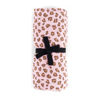 Grand Foulard Bianca - Leopard Candy Pink