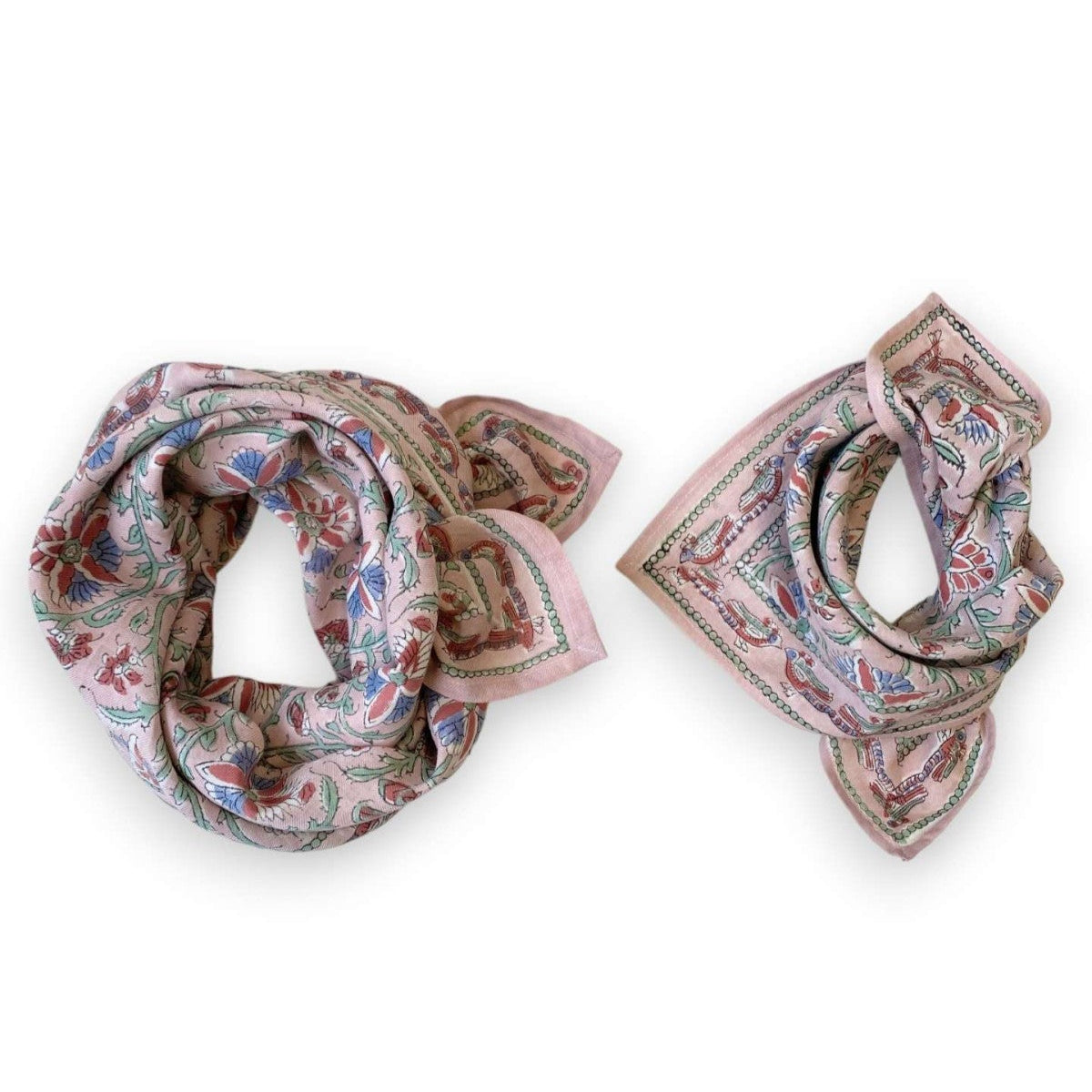 Foulard Apaches Manika - Bird - Pastel