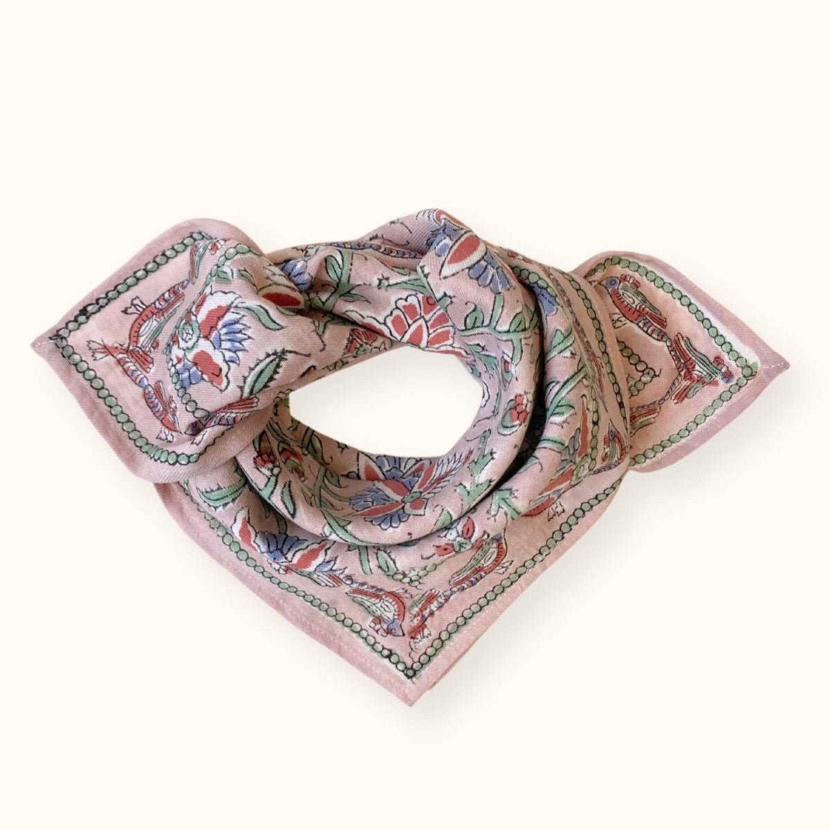 Foulard Apaches Manika - Bird - Pastel