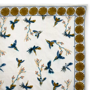 Grand Foulard Apaches Latika - Cerisier - Fleur de Vanille